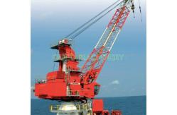 China Steel 80t Lattice Boom Offshore Pedestal Crane supplier