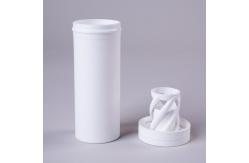 China Portable Plastic Effervescent Tablet Bottle for Counting Tablets and Vitamins supplier