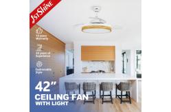 China Elegant 42 Inch Chandelier Hidden Blade Ceiling Fan with 2- and Dimmer Compatibility supplier