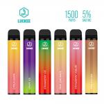 1500 Puffs 850mah Disposable Vape Pod Device Luckee Wall S Painting Vape Juce Liquid for sale