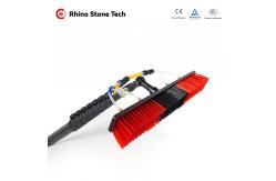 China Solar Cleaning  Water Fed Telescopic Window Cleaner Reinforced  Window Washing Poles supplier