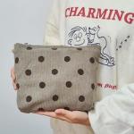 Eco Friendly Cotton Lined Multi Compartment Canvas Bags With Opp Packing for sale