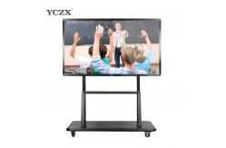 China Wall Mounted Smart Board Interactive Flat Panel With Infrared Touch Screen supplier
