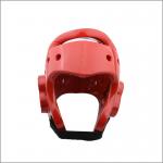 Red Flexible Taekwondo Helmet Face Shield With Nylon Strap
