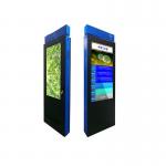 55 Inch Floor Standing 4K Advertising Digital Totem Media Player Display LCD Outdoor IP65 Digital Signage Touch Screen for sale