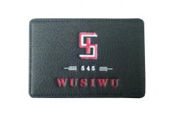 China Textile Pants Custom Leather Labels Eco Friendly Washable Long Durability supplier