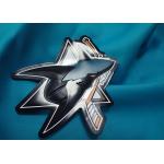 Customized Rubber Patch With Pvc Logo / Embossed 3d Iron On Cloth Patches