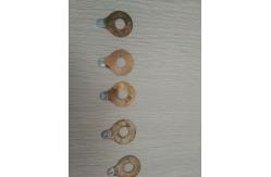 China Professional Piezoelectric Ultrasonic Transducer Silver On The Surface supplier