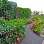 SGS Corten Steel Edging Bunnings 3.93 Inch Garden Metal Ornaments for sale