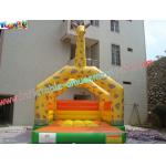 Kids Outdoor Inflatable Giraffe Bouncy And Jumping Castle Commercial Bouncy Castles for sale
