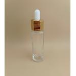 Nice Design Polygon Clear Dropper Bottle for Essence for sale