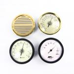 Aluminium / ABS Materials OEM Thermometer Cigar Humidity Testing Thermometer for sale