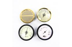 China Aluminium / ABS Materials OEM Thermometer Cigar Humidity Testing Thermometer supplier