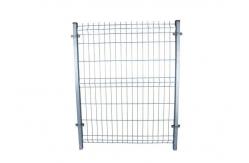 China Rectangle Post PE Coating 50*200mm Wire Mesh Security Fence supplier