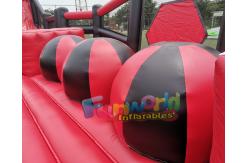 China Giant Silk Printing 0.55mm Inflatable Obstacle Course supplier