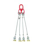 Galvanized Steel 48mm 4 Way Wire Rope Slings, lift sling for sale