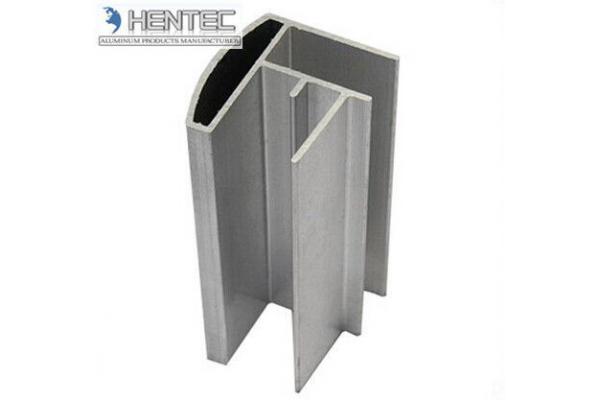 6063 / 6061 T5 T6 Aluminum Window Extrusion Profiles Wooden Transfer / Matted