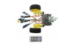 China 7V-12V Arduino Car Robot Kit Line Tracking Fire Fighting Infrared Remote Control supplier