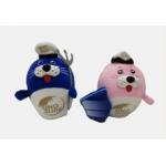 Sea Lion Gift Stuffed Animal Blue Pink Color 22cm for sale