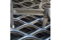 China Heavy Duty 15x25mm Galvanized Expanded Metal Mesh Low Carbon Steel supplier