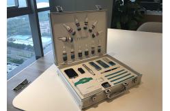 China Leather Package Permanent Makeup Kit With Pigments / Machines / Accessory Series supplier