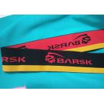 Custom Nylon Spandex Embossed Underwear Jacquard Non Elastic Cord Waistband