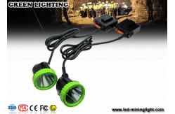 China Accept OEM / ODM Coal Mining Lights , Cree LED Bulb Headlamp With 650lum 1500mA supplier