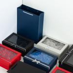 Luxury Window Gift Box with Ribbon - Custom Rigid Packaging for sale