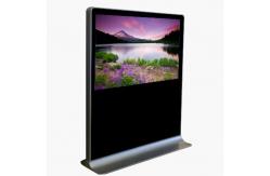 China Cold Rolled Steel Horizontal Touch Screen Kiosk , Lcd Advertising Machine supplier