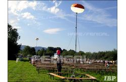 China Construction 2000w Moon Balloon Light For Large Area Illumination supplier