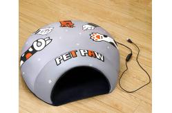 China Adjustable Electric Cat Bed Warmerwith Automatic Shut-Off Timer supplier
