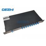Grey 1310nm 8 Channels DWDM Passive Mux Demux Duplex for sale