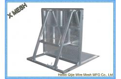 China Traffic Crowd Control Barrier Security Temporary Site Fencing For Concert supplier