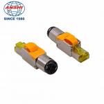 PC RJ45 Unshielded Connector For Network Communication for sale