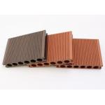Interlock Decking 3D Embossing WPC Composite Decking Tiles Plastic Flooring