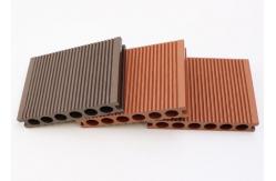 China Interlock Decking 3D Embossing WPC Composite Decking Tiles Plastic Flooring supplier