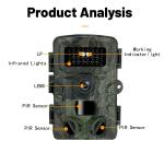 13MP Hunting Motion Camera Outdoor Wildlife PR700pro IP65 Waterproof for sale