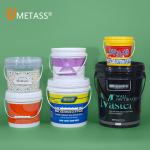 Sample Empty 5Litre 10Litre 20Liter Food Grade Safe Paint Popcorn Round Plastic Bucket for sale
