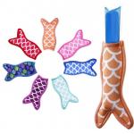 Customize Popsicle Bags Freezer Ice Pop Sleeves Neoprene Anti freezing Ice Pop Holders Fish Pattern Keep Cooler for sale