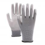 Comfortable PU Safety Gloves Agriculture Garden Gloves Seamless Breathable Knit Work Gloves for sale
