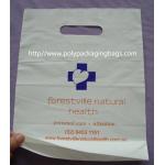 Custom White Degradable Plastic Bags Die Cut For Car Tidy / Rubbish