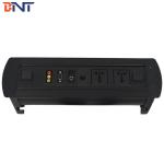 With  1* VGA / 1*RJ45 Configuration Desk Flip Up Power Data Outlet