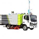 Mini Version 4X2  5CBM 8 CBM Diesel Vacuum Cleaner Sweeper With Suction Cup