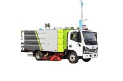 China Mini Version 4X2  5CBM 8 CBM Diesel Vacuum Cleaner Sweeper With Suction Cup supplier