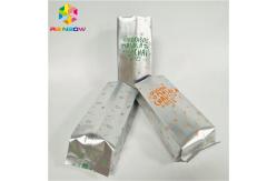 China Waterproof Foil Pouch Packaging Stand Up Coffee Bag Gravnre Printing With Vent supplier