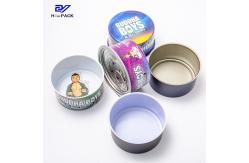 China D73x38mm Small Cigarette Tin 150ml Round Tin For Cigarettes supplier