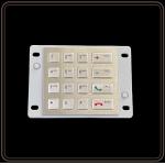 16 Keys Metal Numeric Keypad Stainless For Telecommunication Equipment for sale