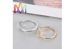 China Eco Friendly 22mm Simple Cross Dog Claw Cat Claw Rings supplier