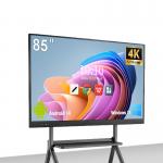 86'' Smart Board School Teaching Interact LCD Panel Digital Flat Interactive Touch Panel for sale