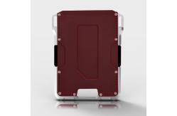 China EXW Delivery Term Aluminium Card Wallet with Silicone Band and Luxury Design supplier